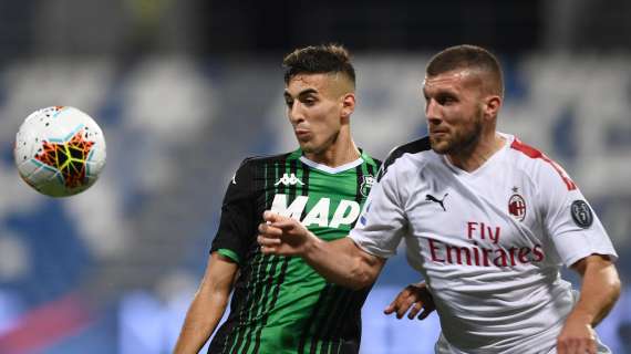 Rebic, che rapidità: contro il Sassuolo toccata quota 34.15 Km/h