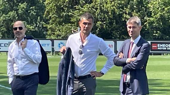 Maldini e Gazidis al Vismara per la partita della primavera rossonera