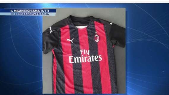 Sportmediaset - La possibile nuova maglia del Milan 2020/2021