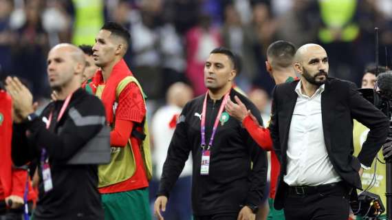 Marocco, l’orgoglio del ct Regragui: “Non siamo lontani dal vincere un Mondiale”