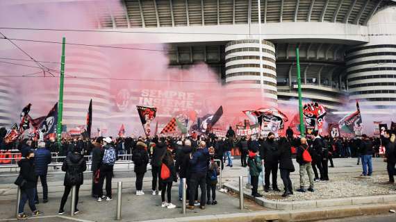 Giudice Sportivo, multa di 5mila euro al Milan per cori beceri dei propri sostenitori