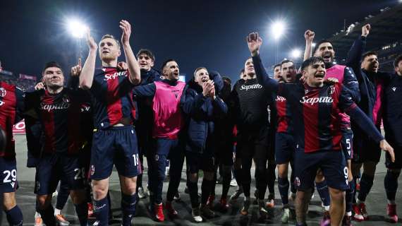 Serie A, la classifica aggiornata: Bologna momentaneamente quarto