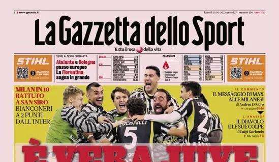 La Gazzetta in apertura: "È vera Juve". Rosso Thiaw, colpo Locatelli