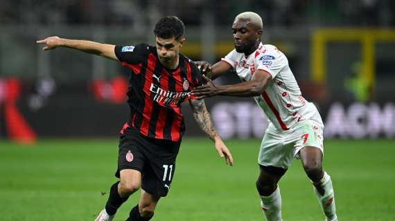 Pulisic, contro il Monza la 100^ presenza in maglia rossonera