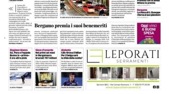 De Ketelaere ritrova il Milan, L'Eco di Bergamo: "Sarà la gara della svolta?"