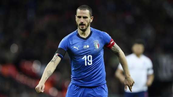Bonucci: "La fascia di Capitano dà responsabilità maggiori rispetto alla maglia Azzurra. Come nel Milan cercherò di essere d'esempio"