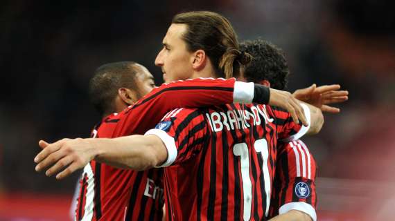 Noce, Ibra e il Milan vola