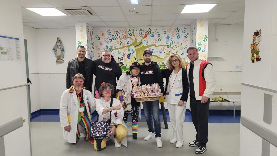 L'iniziativa benefica del Milan Club Monti Lentini per il reparto pediatria dell’ospedale Santa Maria Goretti di Latina