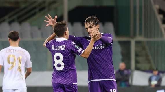 La Fiorentina esagera: 6-0 al Cukaricki, i Viola salgono a 5 punti