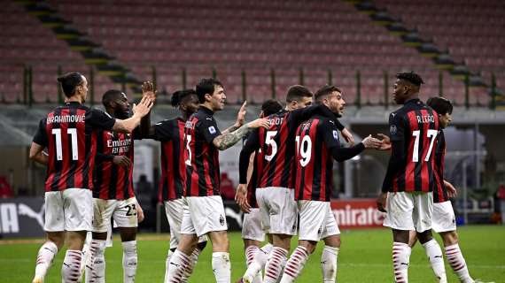 Corriere dello Sport: "Il Milan torna secondo. Calhanoglu e Theo piegano il Benevento"
