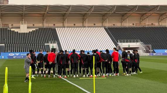 MN - Verso il derby, l'allenamento a Riyad comincia con un discorso di Conceiçao alla squadra