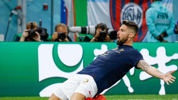 Francia da record: 14 reti a Gibilterra. Protagonisti Giroud con due gol e Theo con un assist