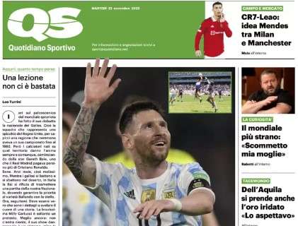 QS: “CR7-Leao: idea Mendes tra Milan e Manchester”