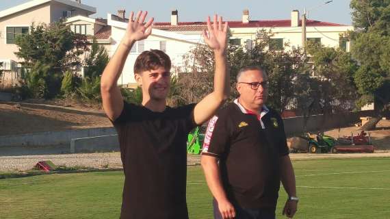 Mattia Liberali arrivato al Catanzaro Training Center