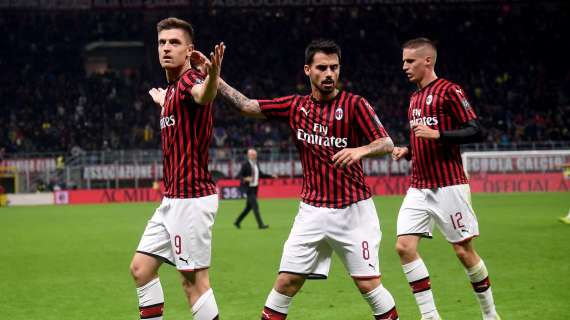 Milan-Lecce ad ottobre 2019: la prima formazione rossonera di mister Pioli