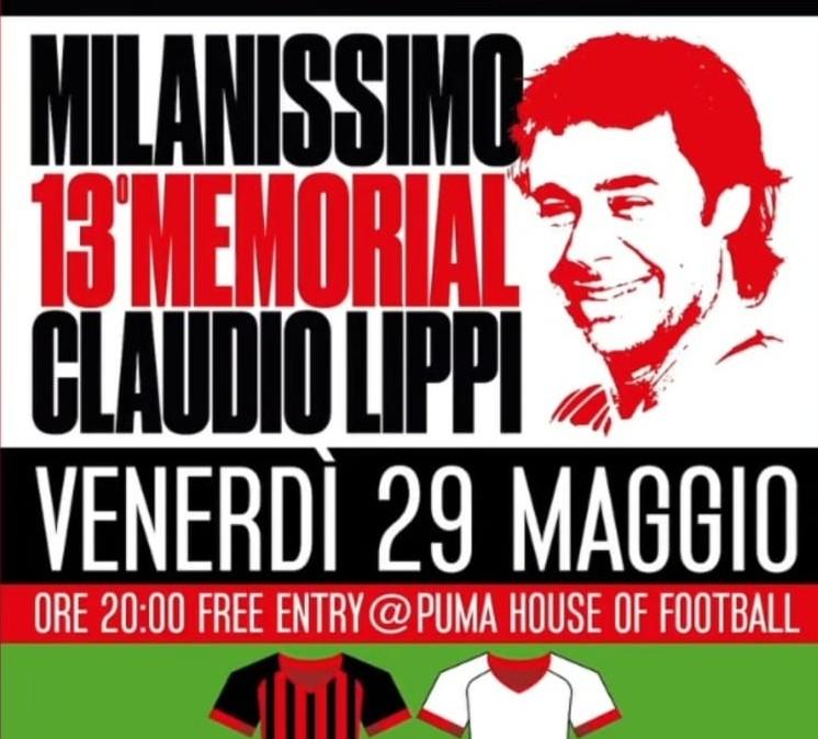 Venerdì 29 maggio la 13^ edizione del “Memorial Claudio Lippi”