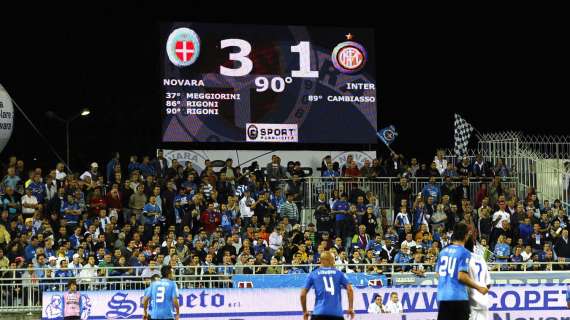 Novara-Milan: stadio Silvio Piola tutto esaurito