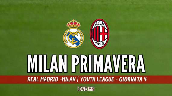 LIVE MN - Youth League, Real Madrid-Milan (2-1): rossoneri sfortunati e penalizzati, non basta Sia