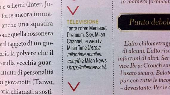 MilanNews come Sky e Mediaset. Il riferimento dei tifosi rossoneri è qui