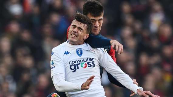 Probabile formazione Empoli: emergenza a sinistra, Baldanzi preferito a Maldini