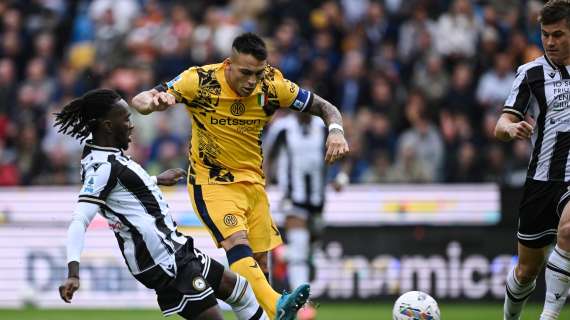 L'Inter torna a vincere con il brivido: Udinese sconfitta 3-2