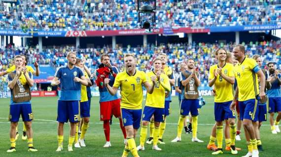 E' una Svezia solidissima: basta un gol di Forsberg per volare ai quarti