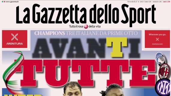 Leao è la chiave rossonera: le prime pagine dei principali quotidiani sportivi