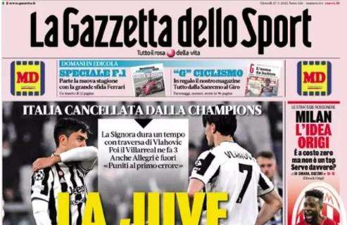 La Gazzetta dello Sport in prima pagina: "Milan, l'idea Origi"