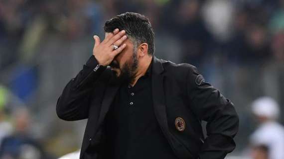 Milan, con la Lazio senza 6 titolari: Gattuso in totale emergenza