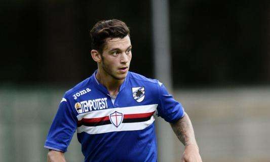 Samp, Pereira: "Non giocavo da tempo, contento della mia prestazione contro il Milan"