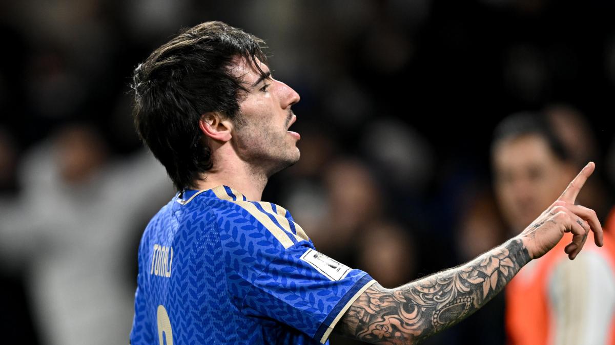 E' sempre Sandro Tonali. L'ex Milan a segno con l'Italia contro l'Irlanda del Nord