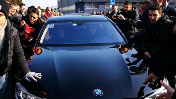MN - Ibrahimovic è arrivato a La Madonnina per le visite mediche