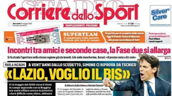 Ripartenza Serie A, il CorSport in prima pagina: "La trappola"