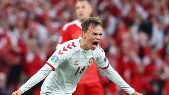 Europei: Damsgaard, Eriksen è un modello per me