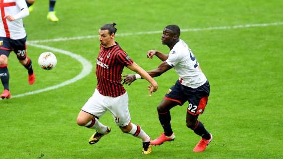 CorSera - Milan, Ibra non basta: lo svedese è apparso piuttosto nervoso