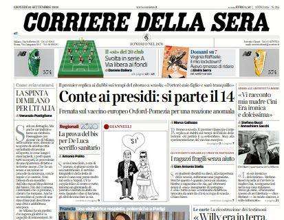 Corriere della Sera: "Svolta in Serie A, via libera ai fondi"