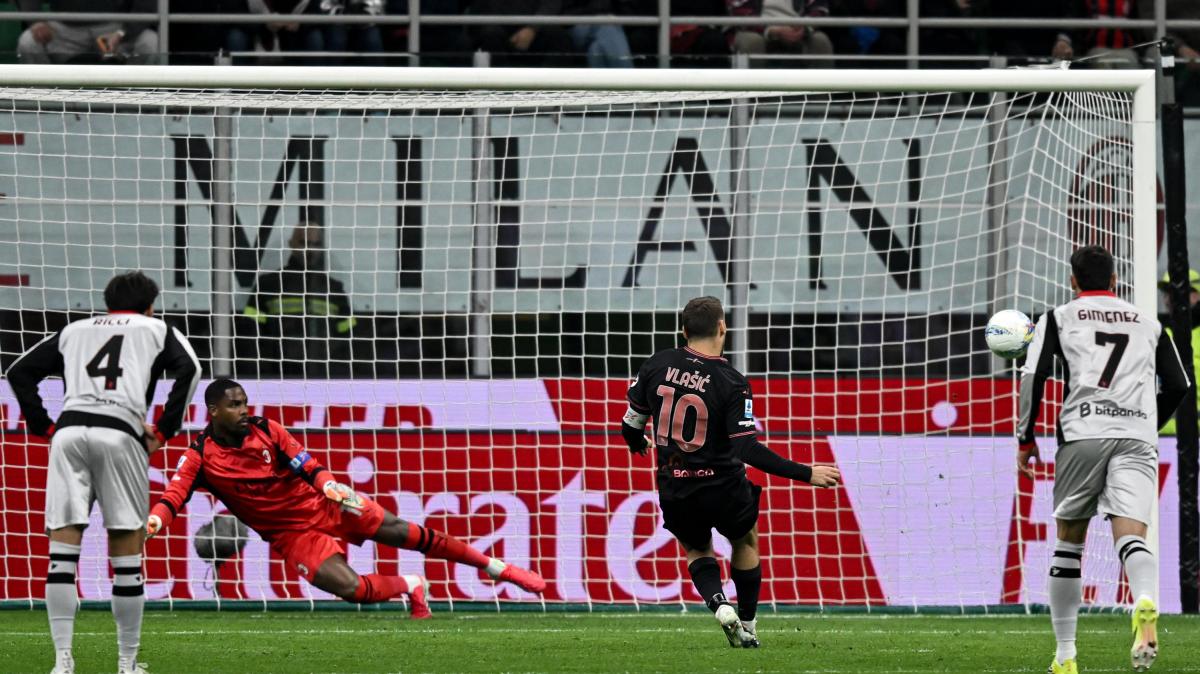 Altro rigore molto dubbio, è l’ottavo contro in stagione per i rossoneri 