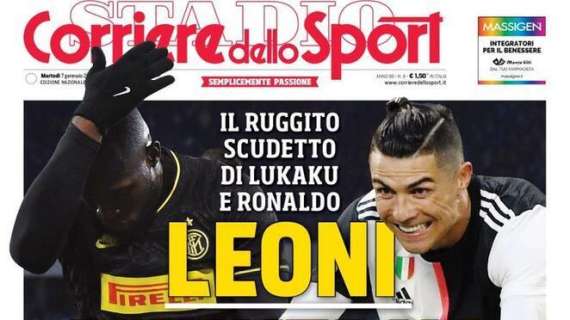 Il CorSport in prima pagina: "Ibra non basta, è il solito Milan"