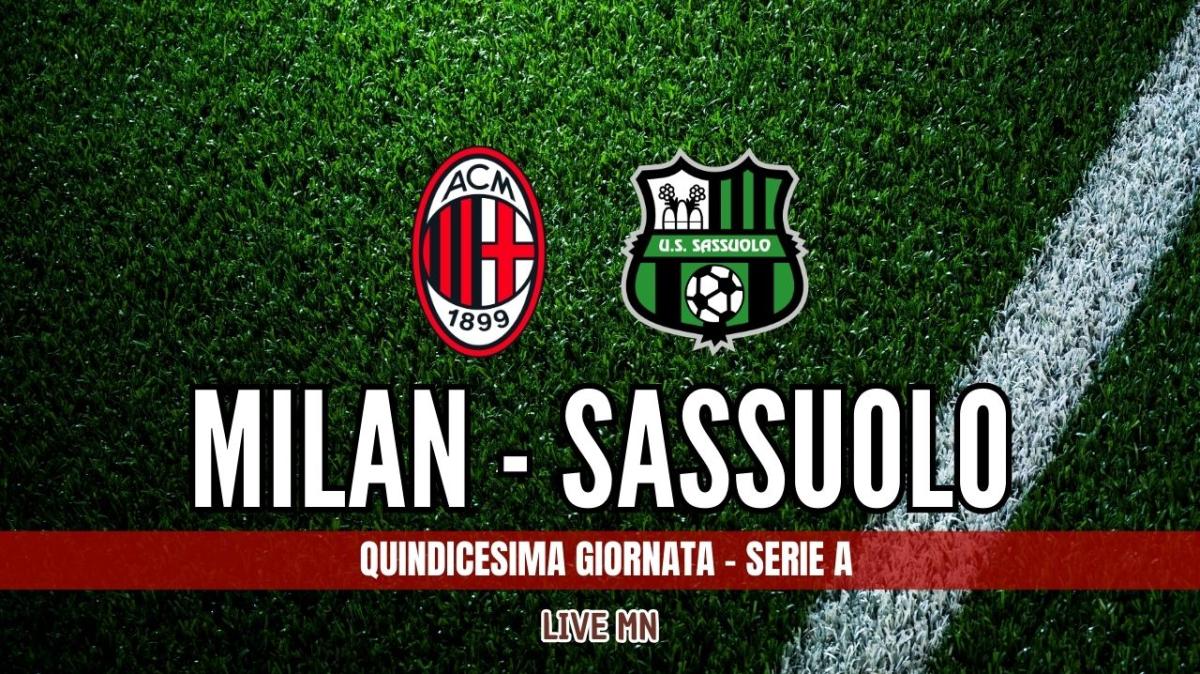 LIVE MN – Milan-Sassuolo: a breve il calcio d’inizio