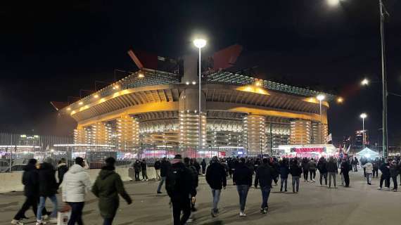 MN - Milan-Lazio: presenti a San Siro 26.947 spettatori