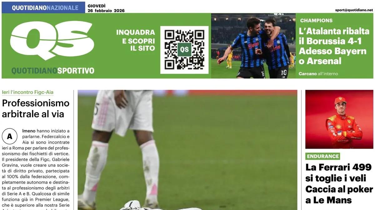 QS: "Tabù Milan: quanta fatica con le piccole. A Cremona per l'inversione prima del derby"