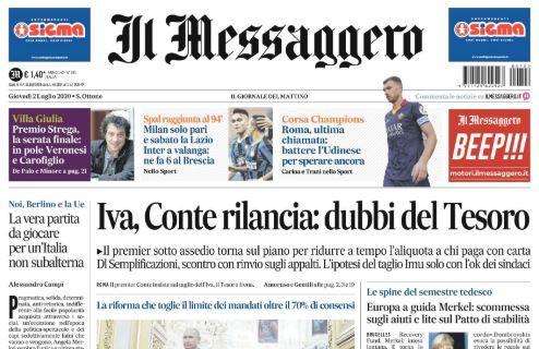 Il Messaggero: "Milan solo pari. E sabato la Lazio"