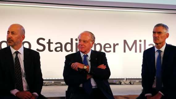 Scaroni sul nuovo stadio: "Mi sento tranquillo che le cose avverranno in tempi brevi"