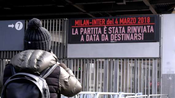 MN - Lega Serie A, oggi nessuna decisione sulla data del derby: dipenderà da cammino europeo di Milan e Juve