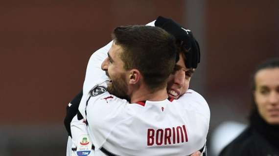 Genoa-Milan, secondo gol stagionale di Borini