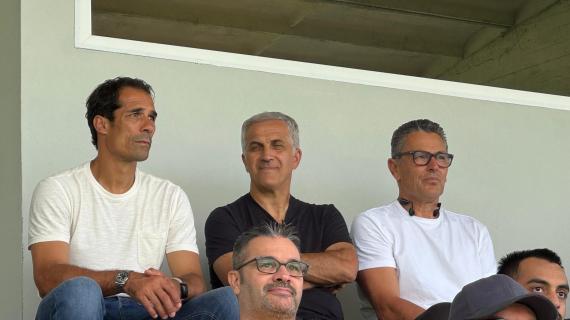 MN - Mister Landucci e Corradi presenti al "Chinetti" si Solbiate per Milan Futuro-Chievo Verona