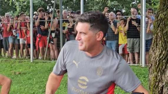 MILANELLO REPORT - Allenamento congiunto con il Milan Futuro