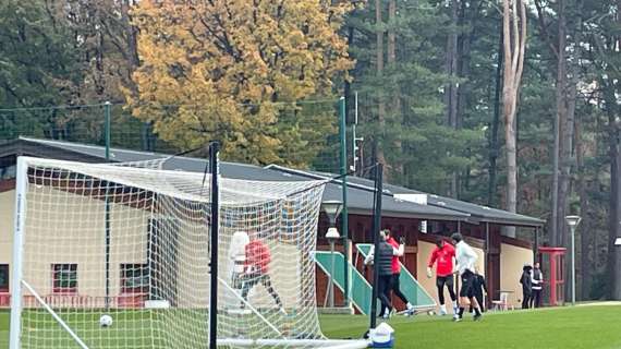 MN - Milanello, in corso la rifinitura pre Dortmund: ci sono Bennacer e Maignan. Out Leao e Kjaer