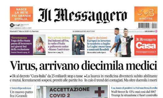 Il Messaggero: "Europei in inverno: lo scudetto a luglio"