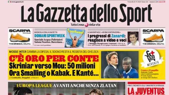 La Gazzetta dello Sport: "Milan cose turche"